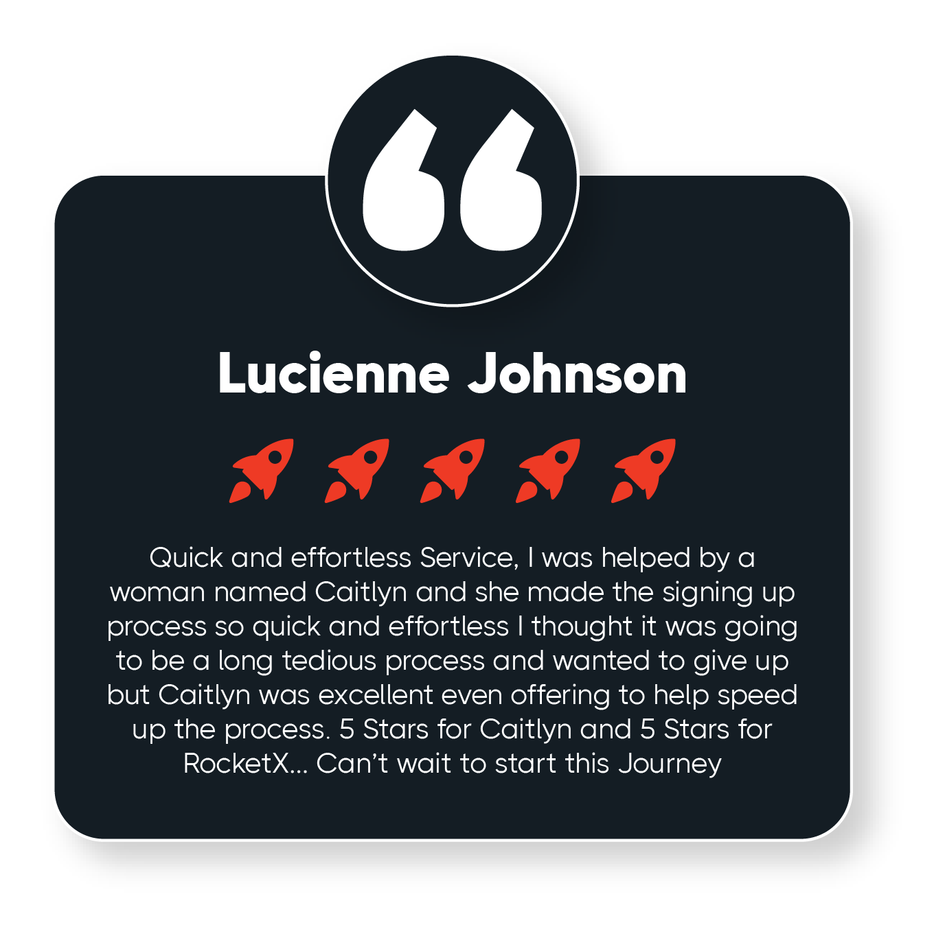 Rocket X testimonials