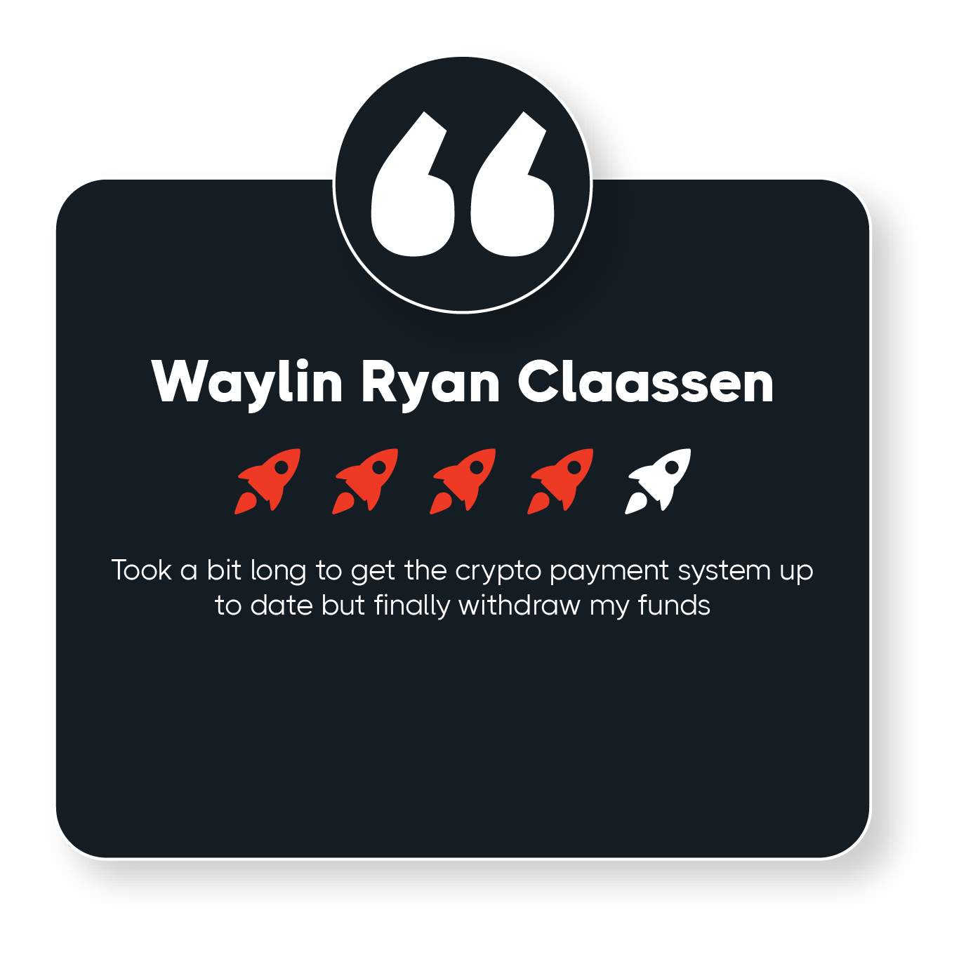 Rocket X testimonials