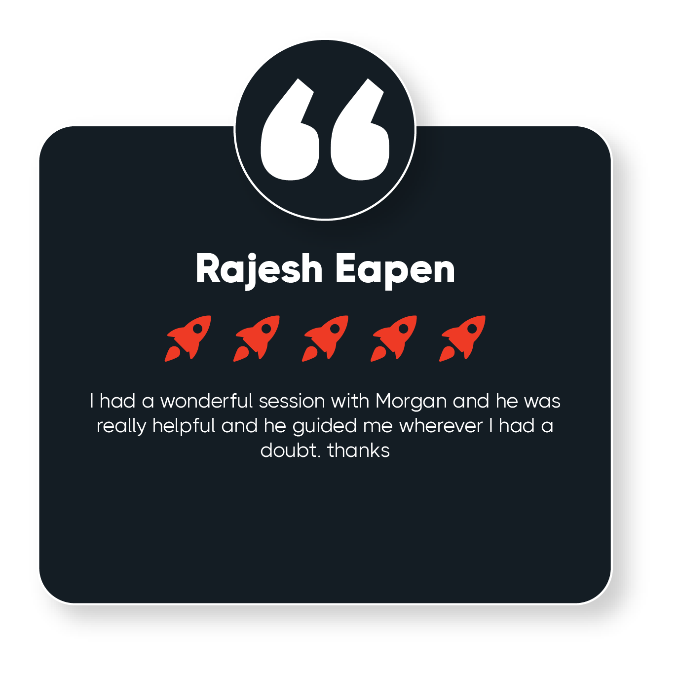 Rocket X testimonials